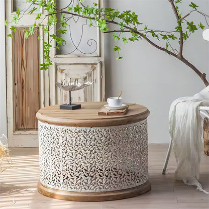 Retro Round Coffee Table