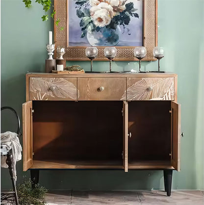 Wooden Display Cabinet Sideboard with Storage