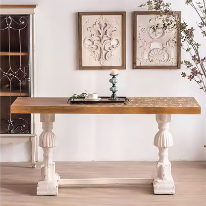 Rectangular Wood Dining Table