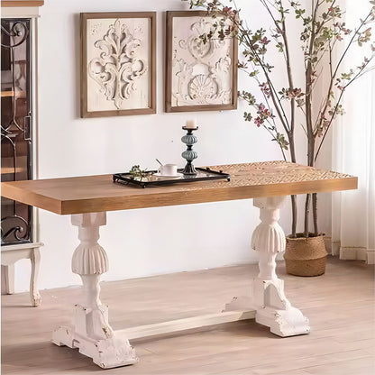 Rectangular Wood Dining Table