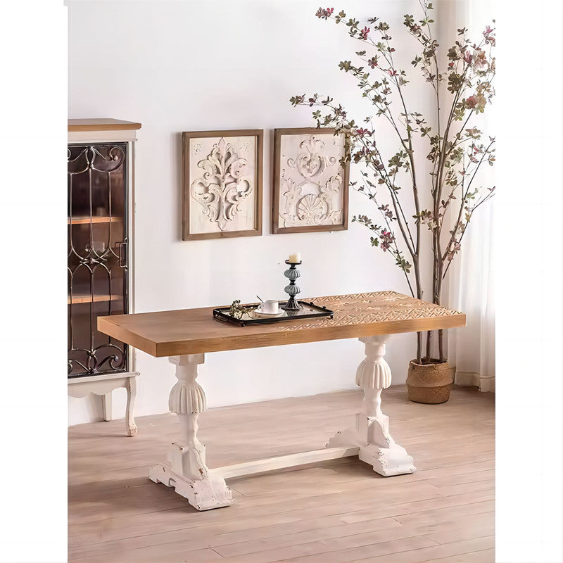 Rectangular Wood Dining Table